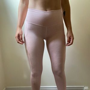 Pink leggings